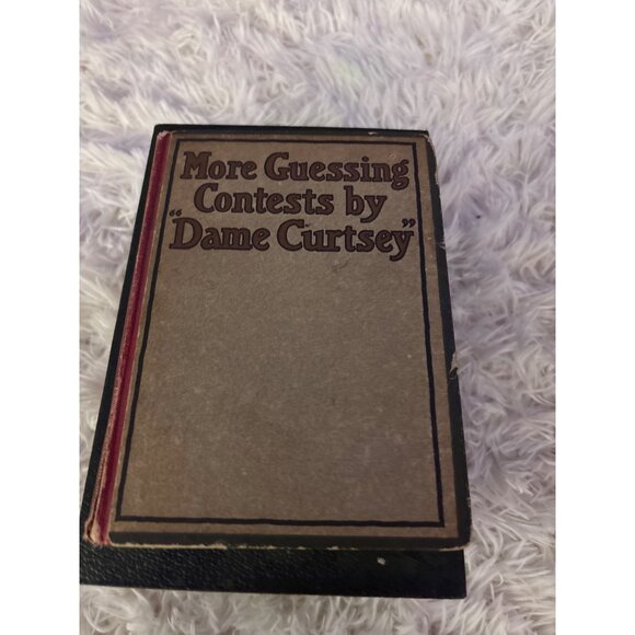 More Guessing Contests By "Dame Curtsey" 1914 Second Edition A.C. McClurg Hardco - Picture 14 of 16